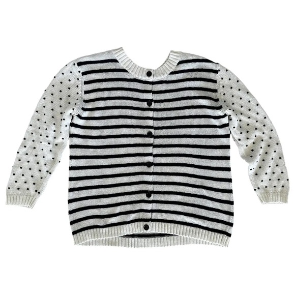 Weekend Max Mara Sweaters - Weekend by Max Mara Striped Knit Cardigan Sweater Size M